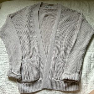 Cream color cardigan